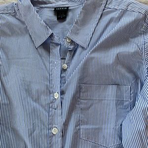 NEW Stripes button-up shirt